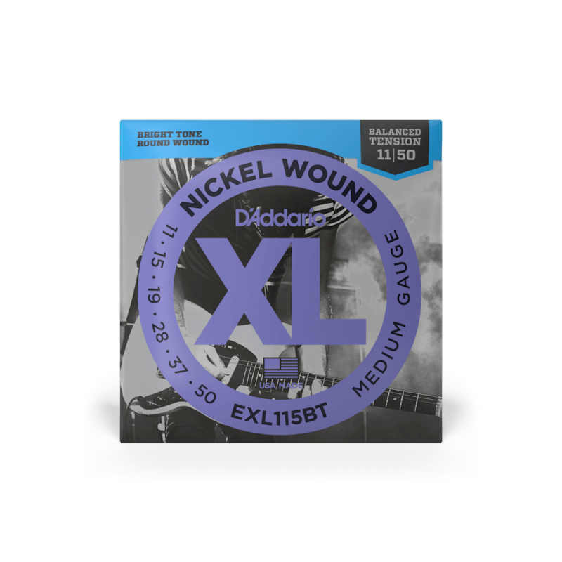 Набор струн D'ADDARIO EXL115BT XL NICKEL WOUND BALANCED TENSION, MEDIUM (11-50)
